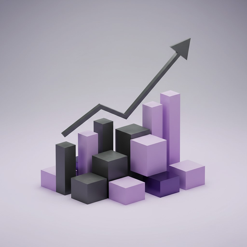 Finanzielle Struktur Illustration